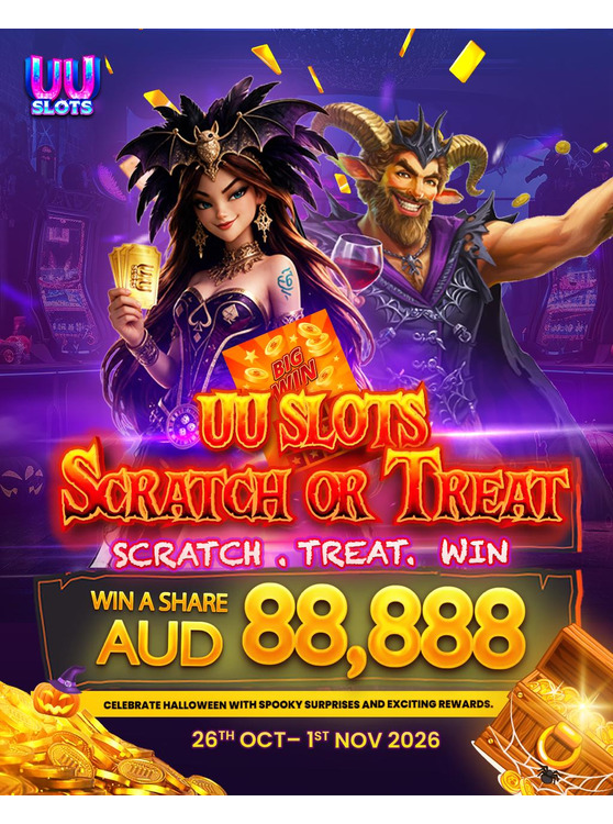 UU Slots 萬聖節刮刮樂活動